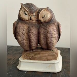 Owl Musical Figurine
